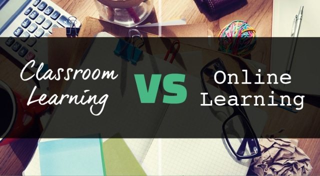 online learning vs classroom learning