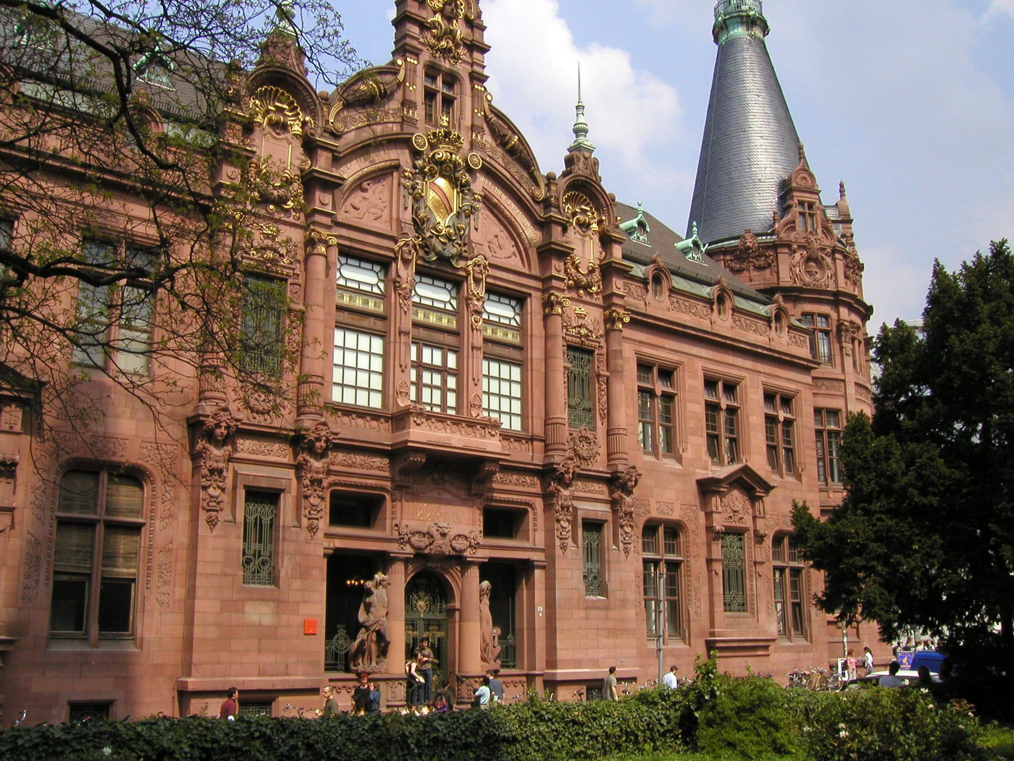 Heidelberg_Universitätsbibliothek_2003 - study abroad university