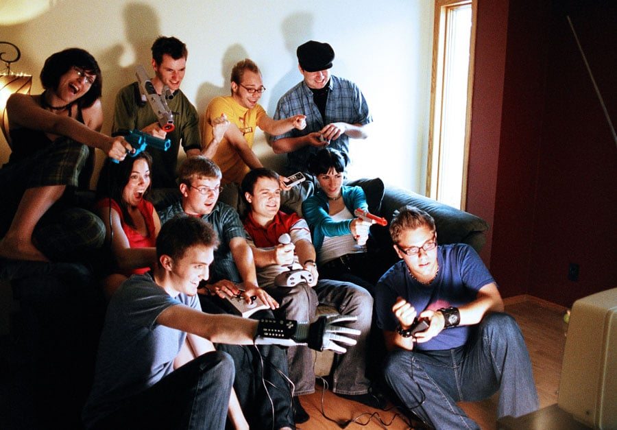 People-Playing-Video-Game