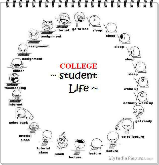 College-Student-Life-Cycle-Time-Table-Funny