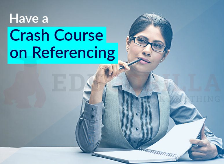 Have a Crash Course on Referencing