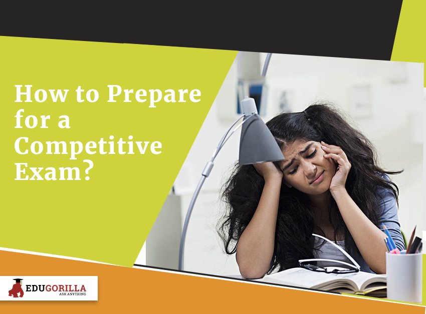 How to prepare for a competetive exam