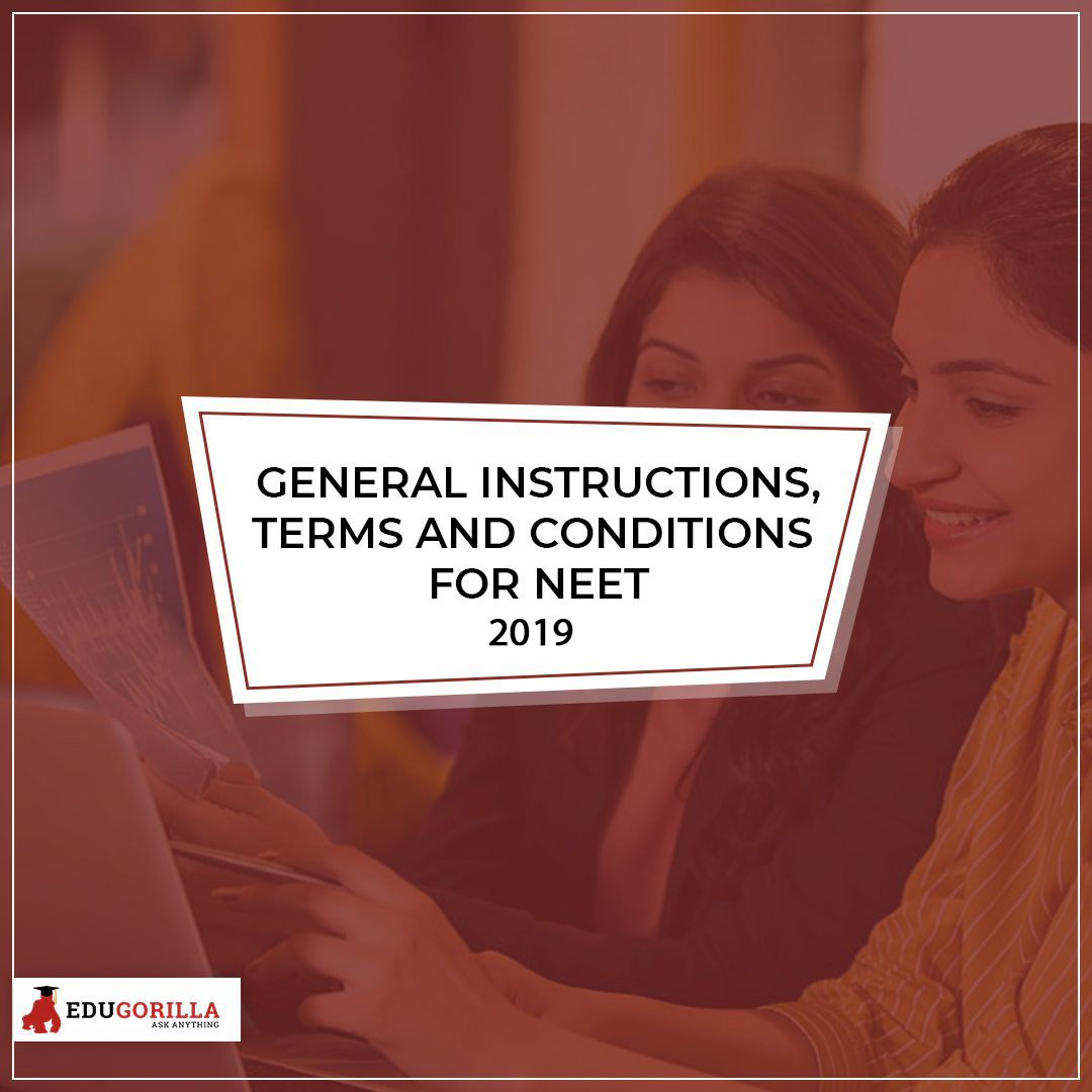 General Instructions Terms and Conditions for NEET