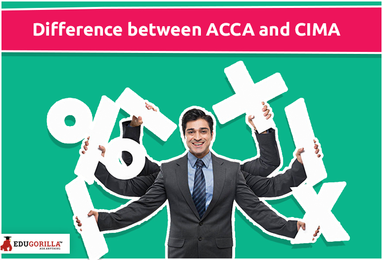 Difference between ACCA and CIMA