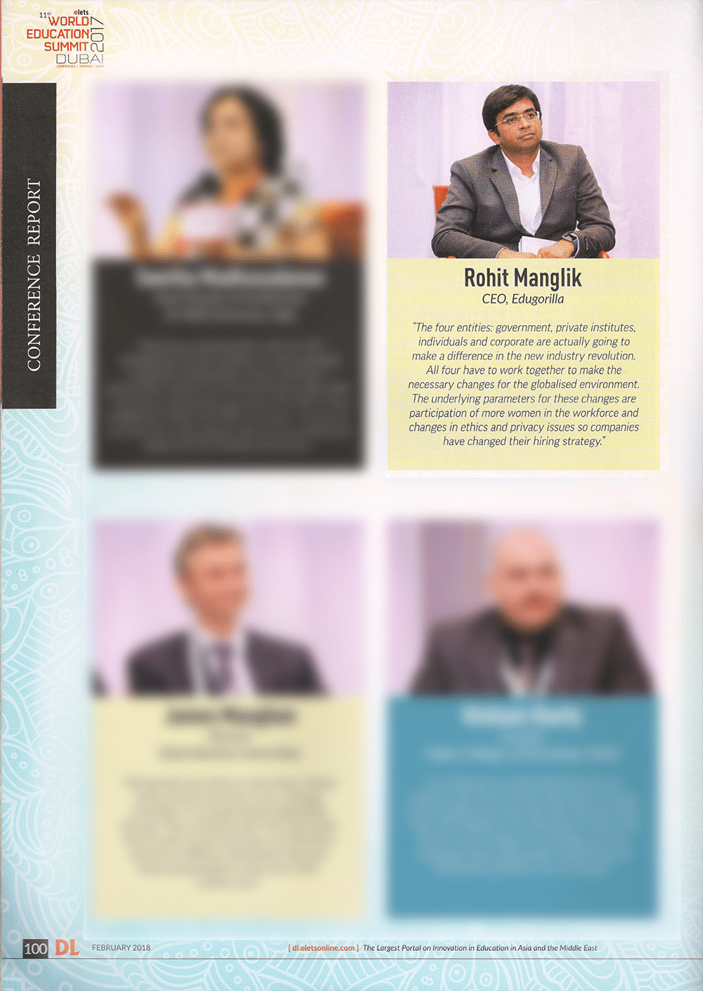 The World Education Summit in Dubai