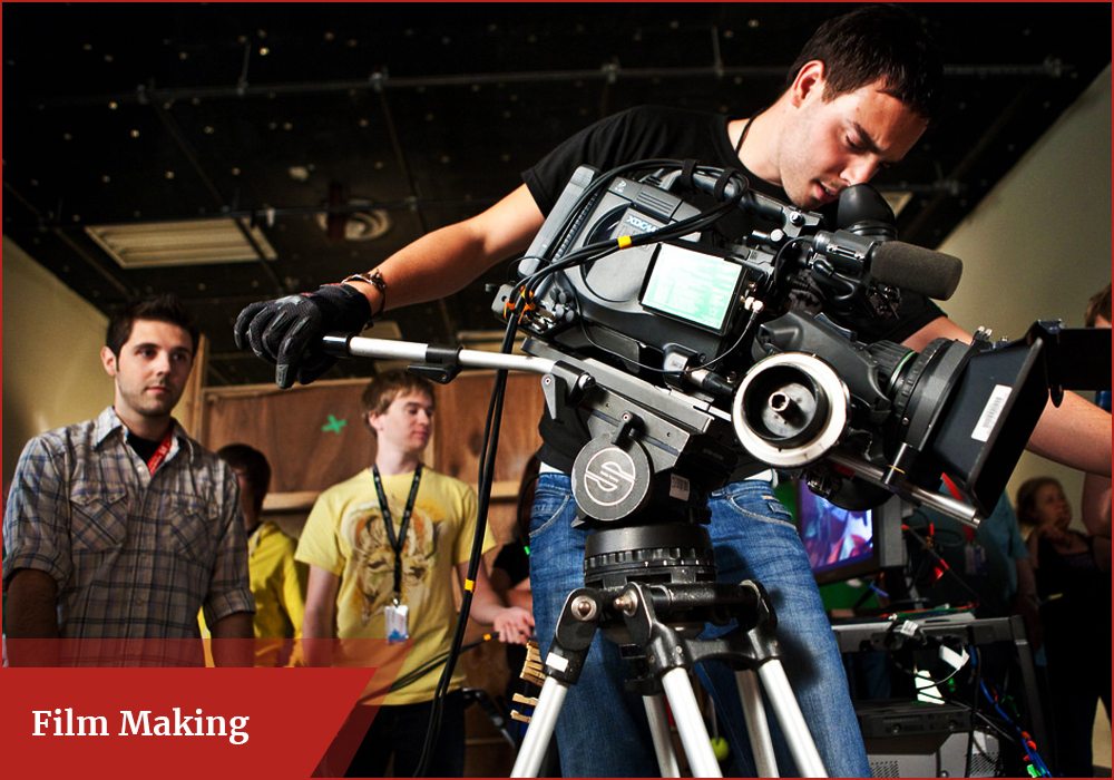 Film Making - scope, careers, colleges, skills, jobs, salary