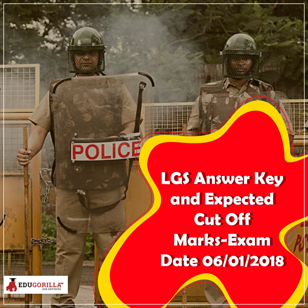 LGS Answer Key and Expected Cut Off Mark Exam Date