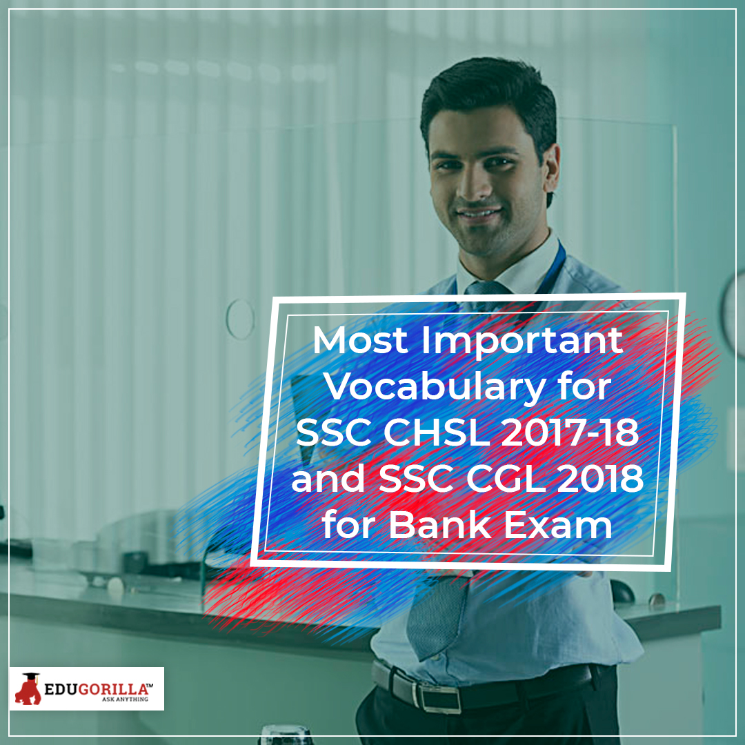 Most Important Vocabulary for SSC CHSL