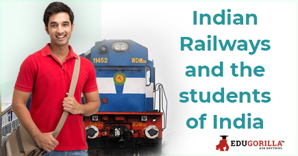 Indian Railways and the students of India