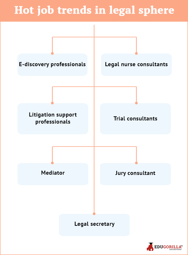 Hot job trends in legal sphere