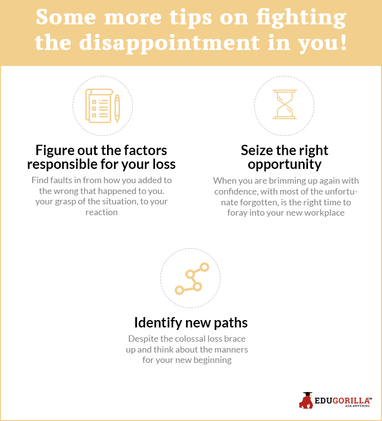 Some more tips on fighting the disappointment in you!