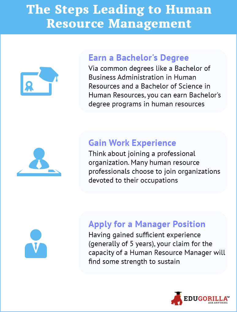The Steps Leading to Human Resource Management