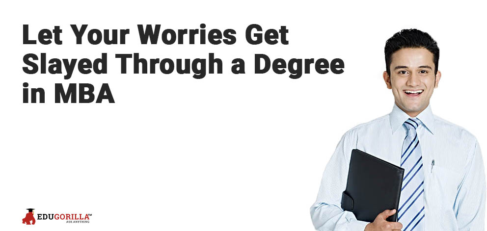 Let Your Worries Get Slayed Through a Degree in MBA