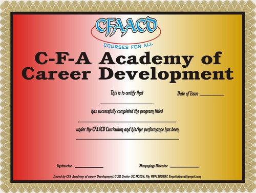 CFA Academy of Career Development